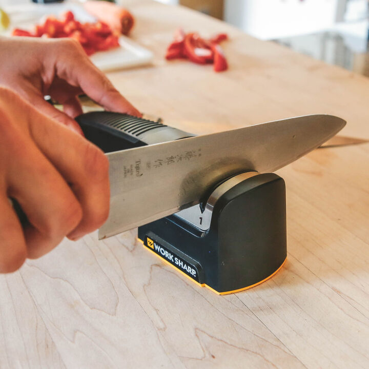 Work Sharp Handheld Manual Pull Through Kitchen Knife Sharpener, large image number 4