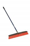 Seymour S400 24in Medium Bristle Jobsite Push Broom - Orange, small image number 1