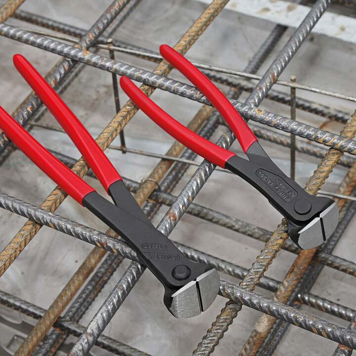 Knipex 6 1/4 Inch Nipper with Plastic Handle, large image number 5