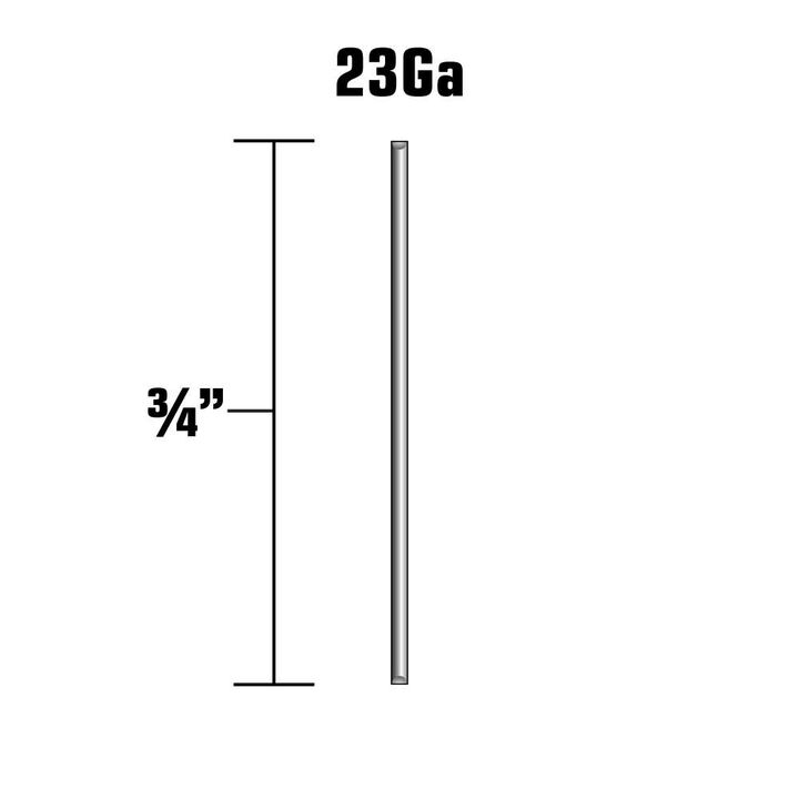 Metabo HPT 3/4in 23 Gauge Micro Pin Nails 2000qty, large image number 1