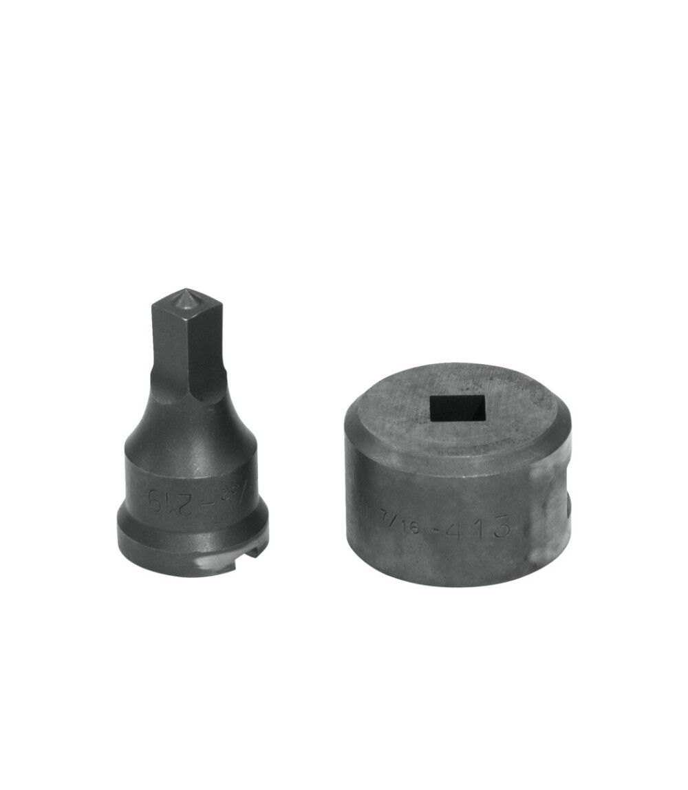 Edwards 13/32 Inch Punch x 7/16 Inch Die Square Punch & Die Set, large image number 2