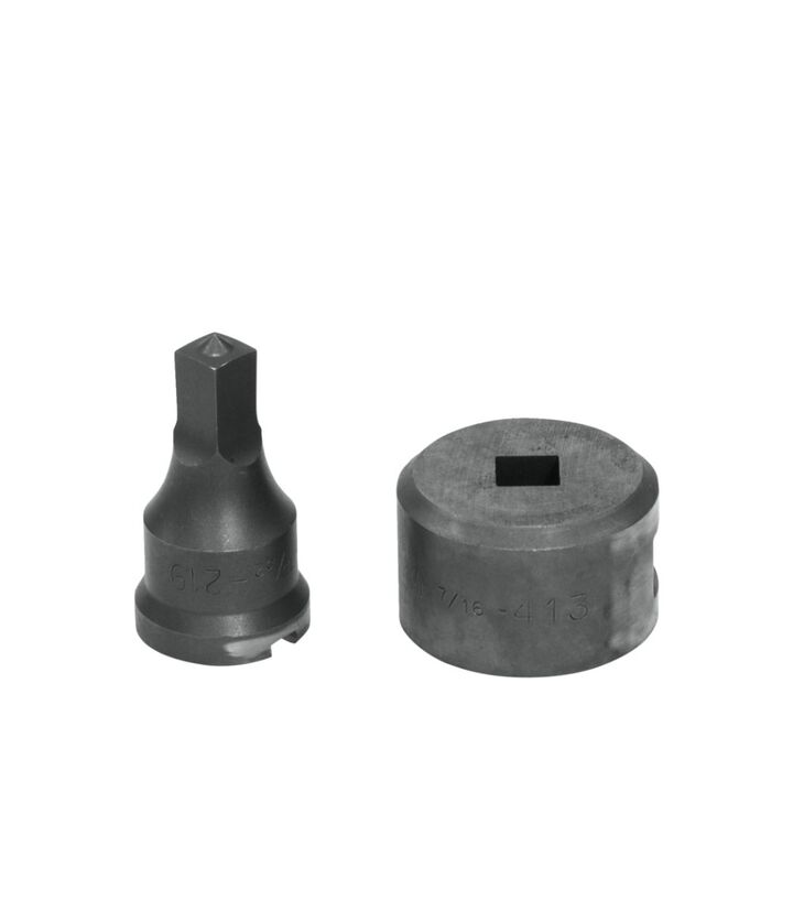 Edwards 13/32 Inch Punch x 7/16 Inch Die Square Punch & Die Set, large image number 1