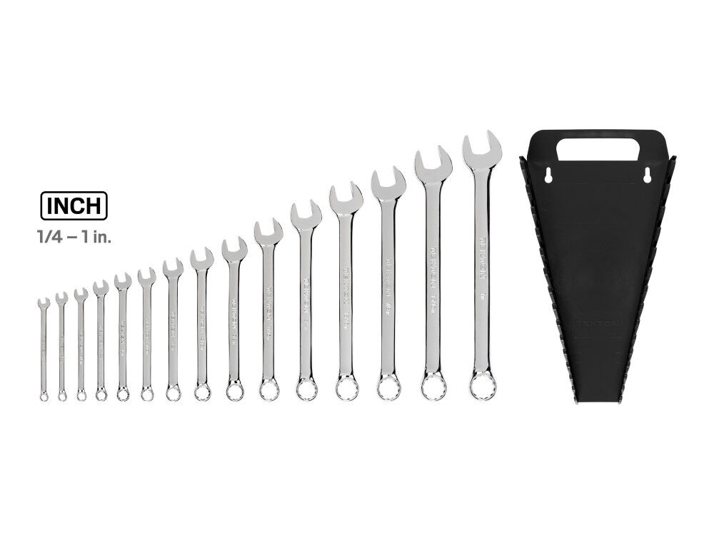 Tekton Combination Wrench Set with Holder, 15-Piece (1/4-1 Inch), large image number 3