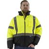 Majestic Glove Waterproof Jacket Hi-Vis Yellow Medium, small image number 2