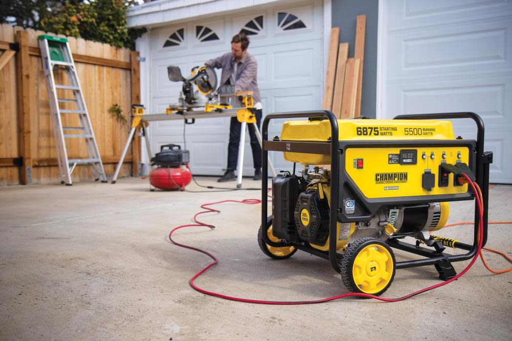 Champion Power Equipment 6875-Watt Gas Powered 49 State Portable Generator, large image number 11