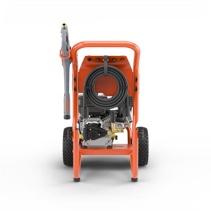 Husqvarna 3400 PSI 2.5 GPM Triplex Pump Gas Powered Cold Water Pressure Washer with 5 Spray Tips, large image number 3