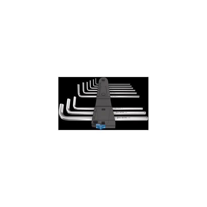 Wera Tools Metric Chrome Plated 950/9 L Hex-Plus HF 1 L-Key Set, large image number 1
