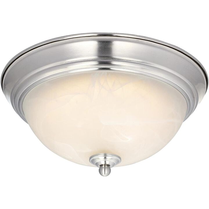 Westinghouse 11in 15W Brushed Nickel LED Ceiling Light Fixture