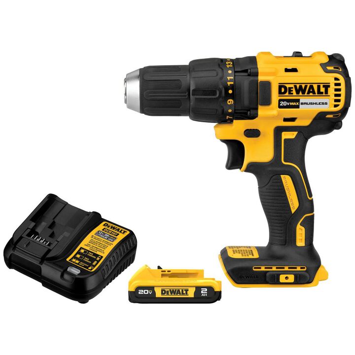 DEWALT DEWALT 20V MAX Compact Brushless Drill/Driver Kit