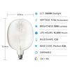 Feit Electric 11.5W 1050 Lumens Cylinder E26 Base Vintage Edison LED Bulb White, small image number 4