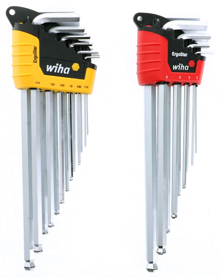 Wiha MagicRing Metric & Inch Ball End Hex L-Key 22 Pc. Set