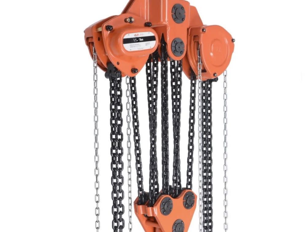 Atlas Lifting and Rigging ACH 15 Ton Chain Hoist 33000 lbs 20 Ft. Lift, large image number 1