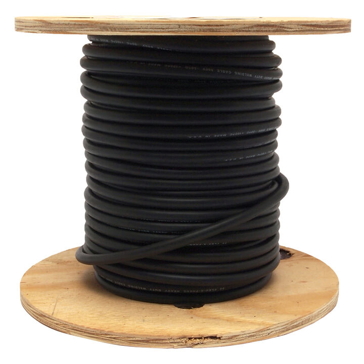 Forney Industries Welding Cable, Number 4, 125 Ft. Reel