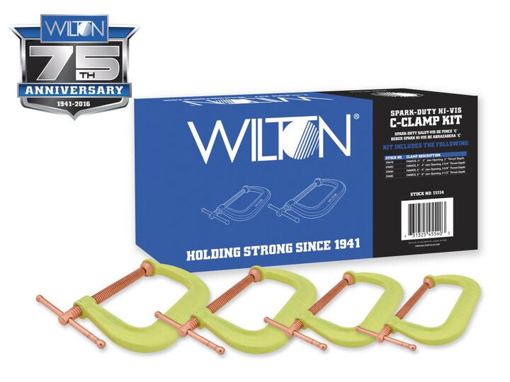 Wilton Spark Duty 400CS C Clamp Hi Vis Kit