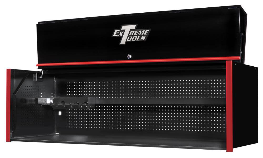 Extreme Tools RX Series Deep Hutch 72in x 30in Black, large image number 2