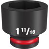 Milwaukee Impact Socket 3/4in Drive 1 11/16in Standard 6 Point, small image number 1