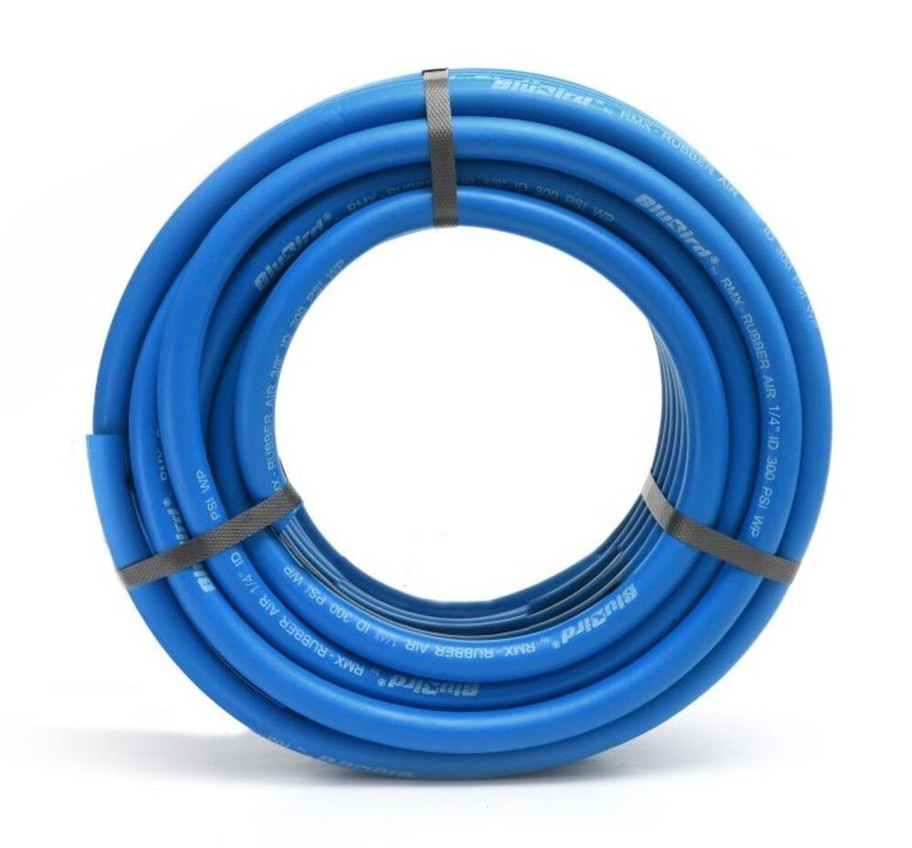 BluBird 1/4 Inch x 300 Ft. Rubber Air Hose Assembly, large image number 1