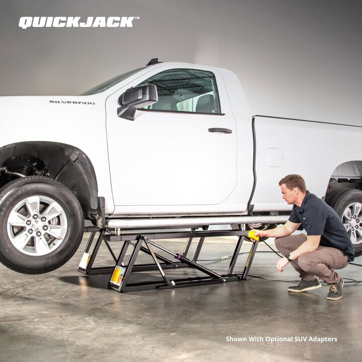 QuickJack 8000TLX 8000 Lbs 110V Extended Frame Portable Truck Lift Package, large image number 14