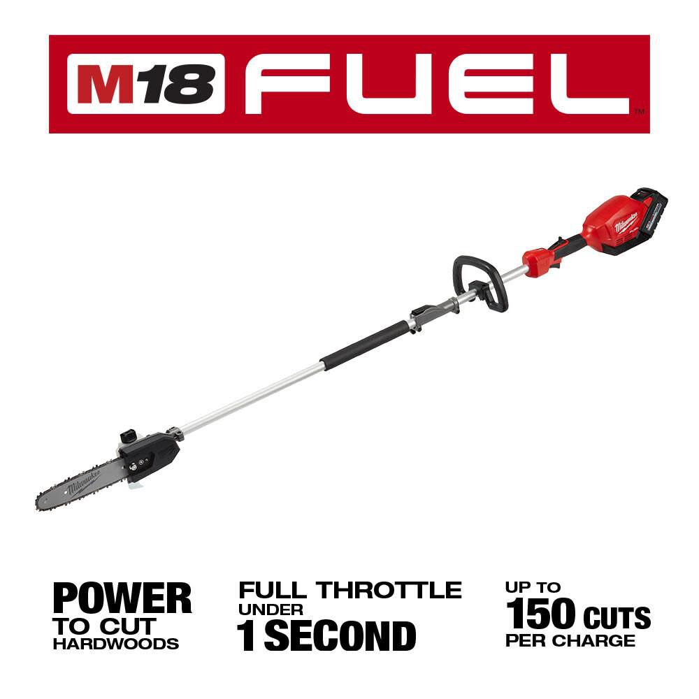 Milwaukee M18 FUEL 10inch Pole Saw Kit with QUIK LOK Reconditioned, large image number 3