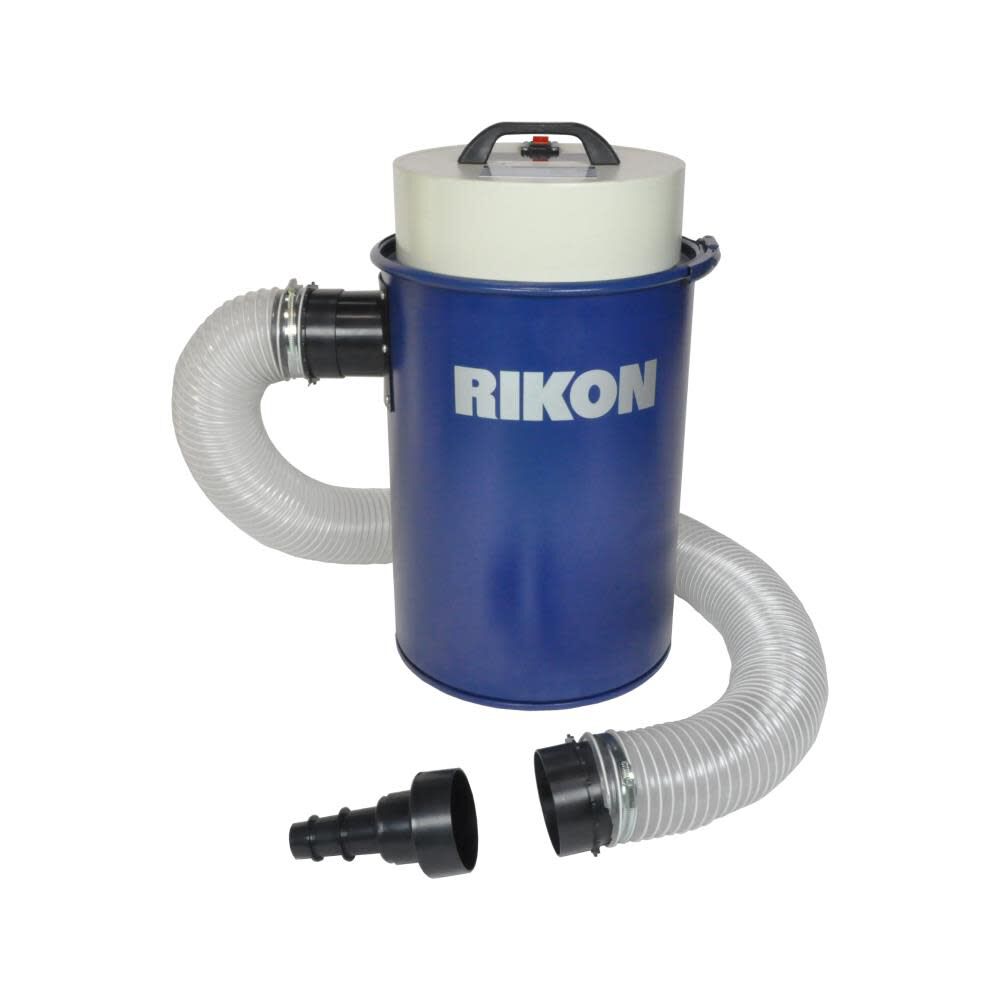 RIKON Dust Extractor with Fittings & Wall Mount 12 Gallon Capacity, large image number 1