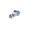 Sharkbite 1/2in PTC T x 1/4in S Brass Straight Stop Valve, small image number 2