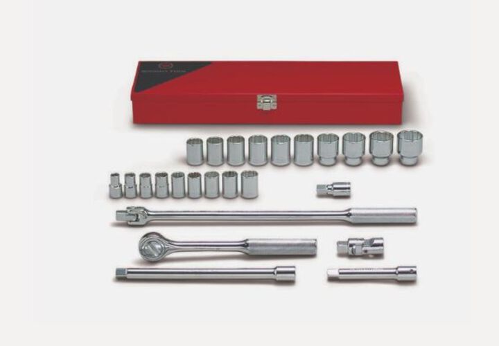 Wright Tool 1/2 In. Drive 25 pc. 12 pt Socket Set