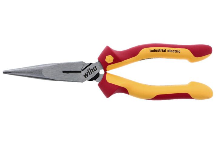 Wiha Long Nose Pliers Insulated Industrial 8in