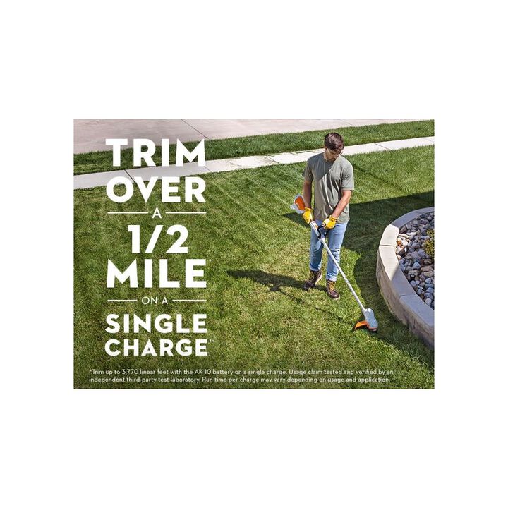 Stihl FSA 57 11in 36V Battery Powered String Trimmer with Battery, large image number 6