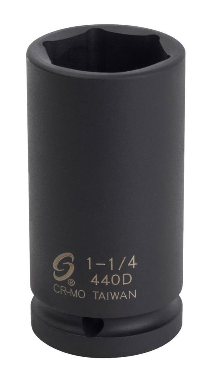 Sunex 3/4 Inch Drive 1-1/4 Inch Length Deep Impact Socket