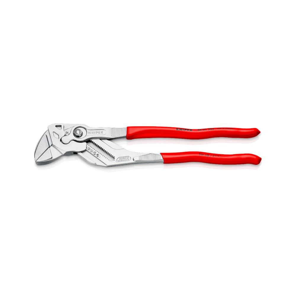 Knipex 150/250/300 mm Chrome-Plated Pliers Wrench Set 3 Piece, large image number 5