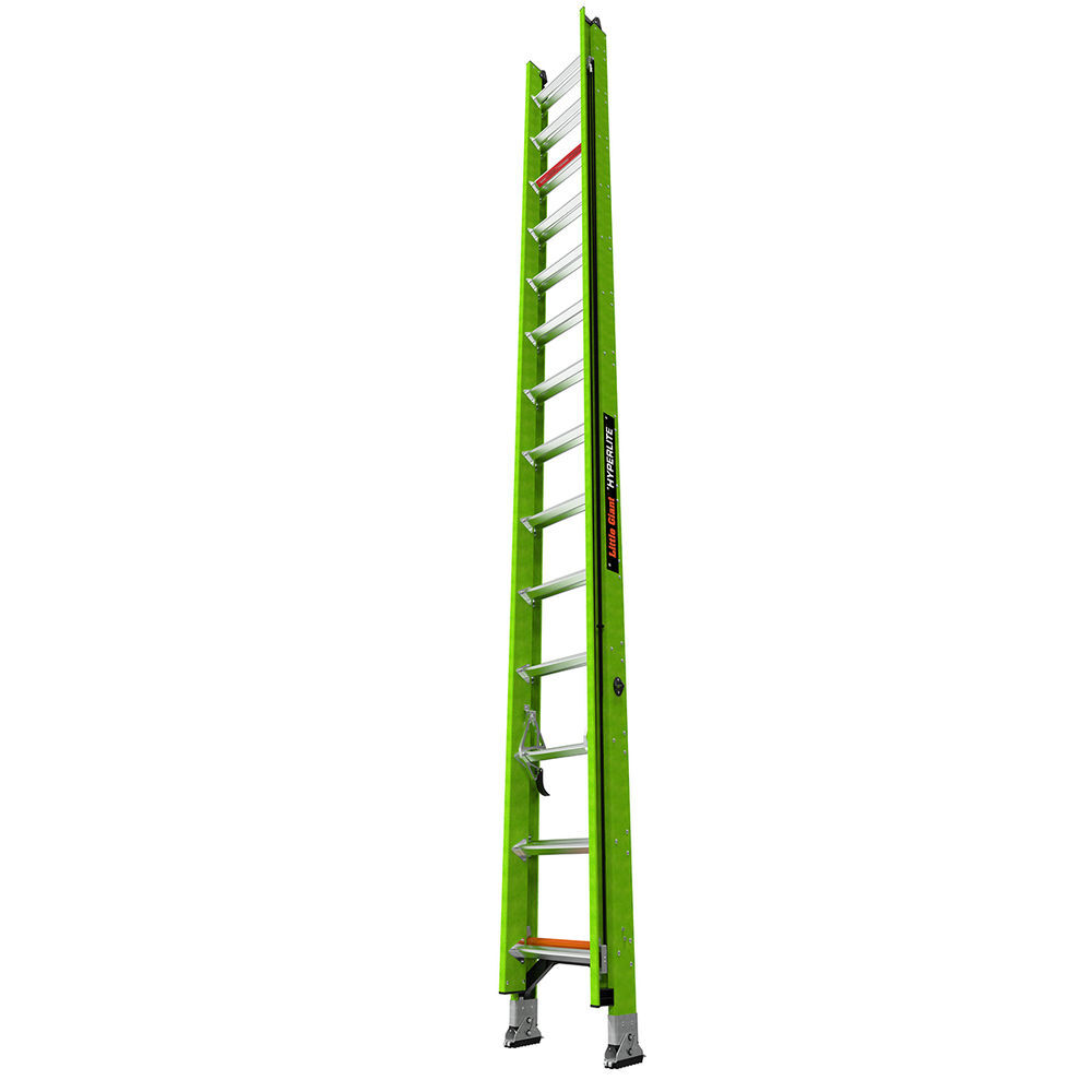 Little Giant Safety HyperLite 28 ft Type IAA Fiberglass Extension Ladder, large image number 4