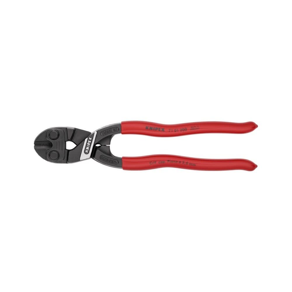 Knipex 160/200/250 mm Chrome Steel Compact Bolt Cutters Set 3 Piece, large image number 3