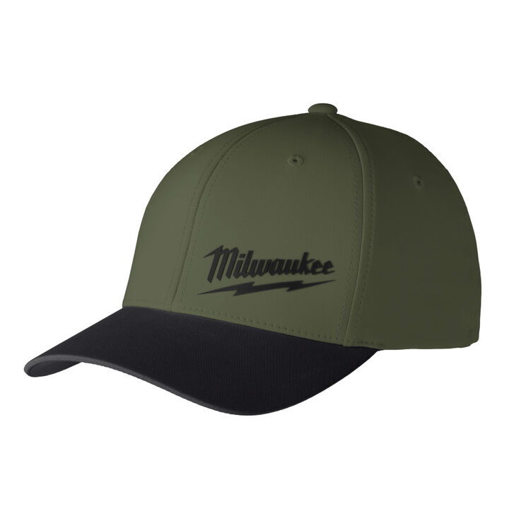 Milwaukee WORKSKIN Performance Fitted Hat Green L/XL