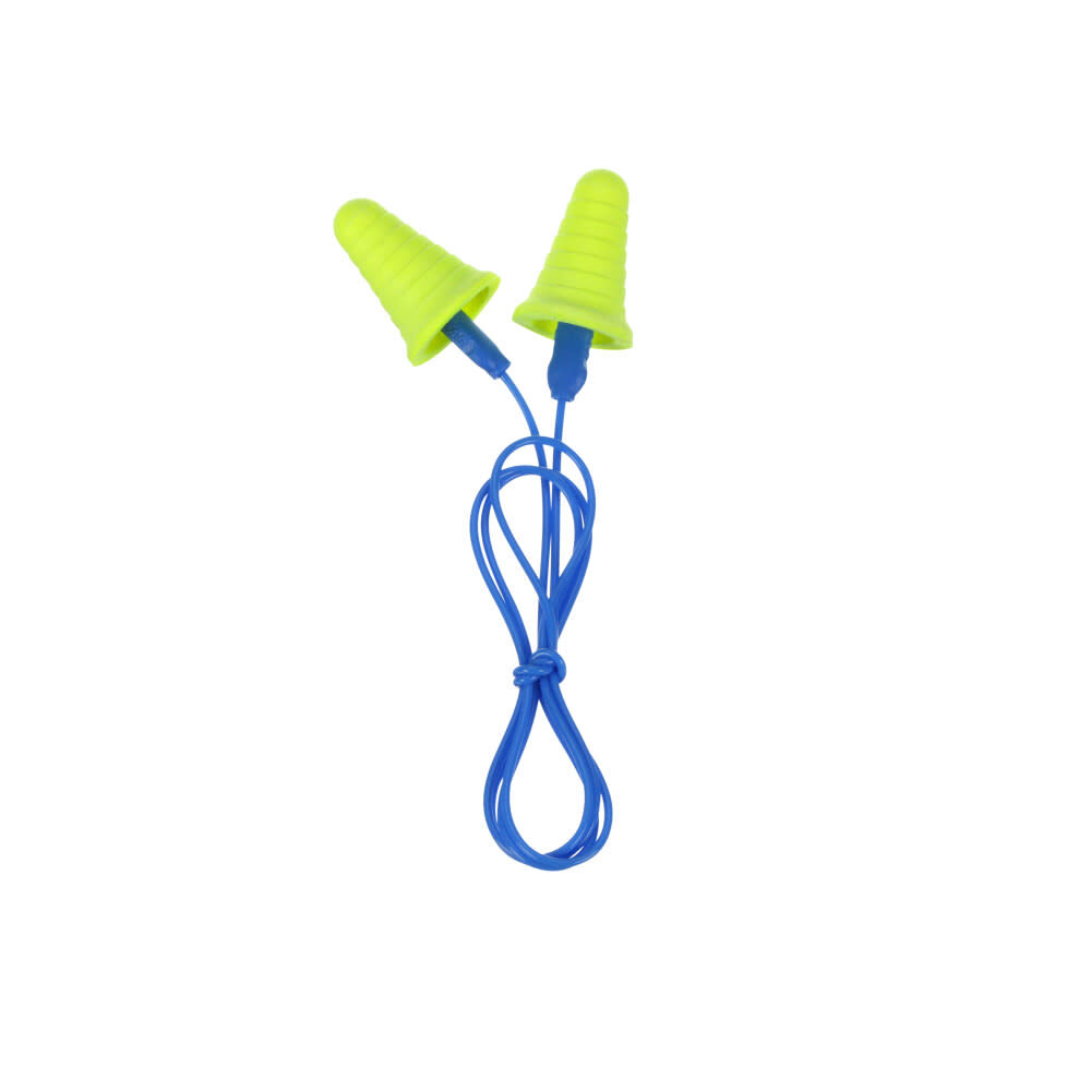 3M E-A-R Push-Ins Earplugs 318-1009 with Grip Rings Corded 200pk, large image number 2