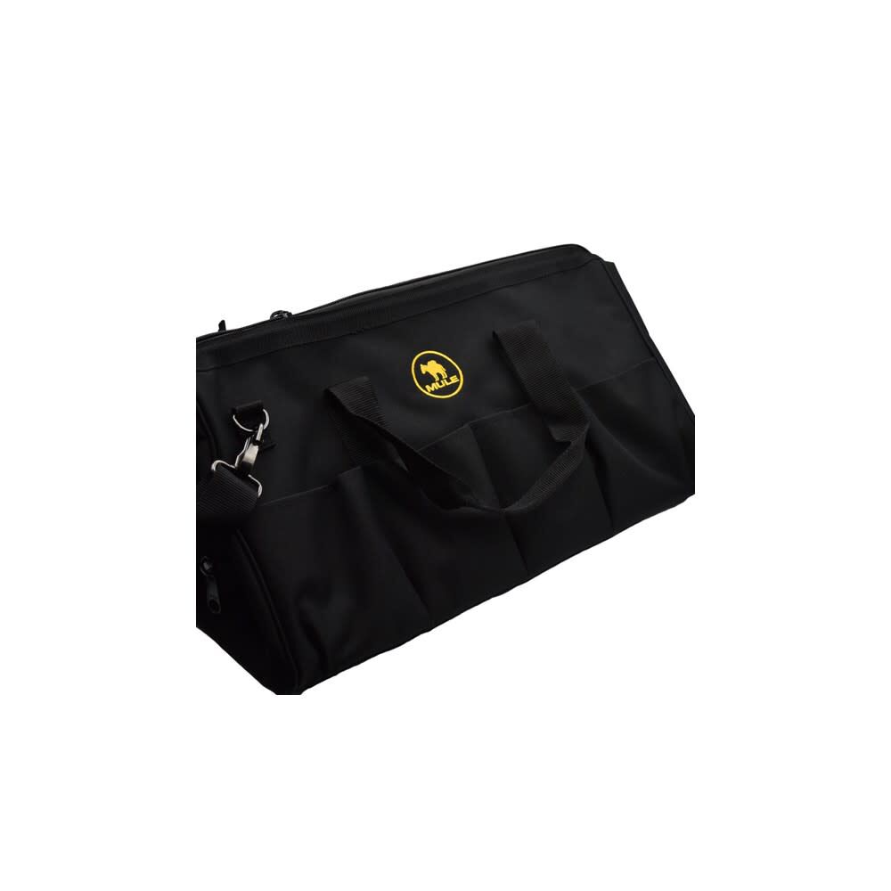 Mule 20 Inch Length Black Thick Heavy-Duty Cotton & Polyester Tool Bag, large image number 2