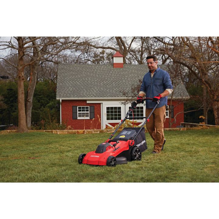 CRAFTSMAN 13 Amp 20 Inch 3-in-1 Corded Lawn Mower, large image number 5