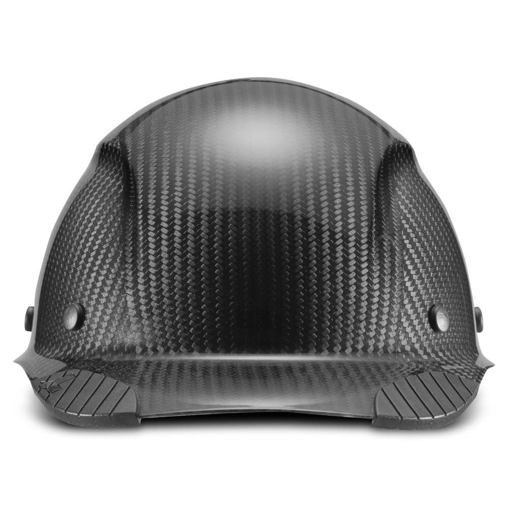 Lift Safety Hard Hat DAX Gloss Black Carbon Fiber Cap Style, large image number 4