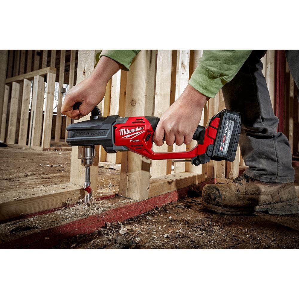 Milwaukee M18 FUEL Hole Hawg 1/2inch Right Angle Drill Reconditioned (Bare Tool), large image number 2