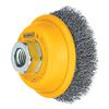 DEWALT 3-in x 5/8-in to 11-in Crimped Wire Cup Brush, small image number 1