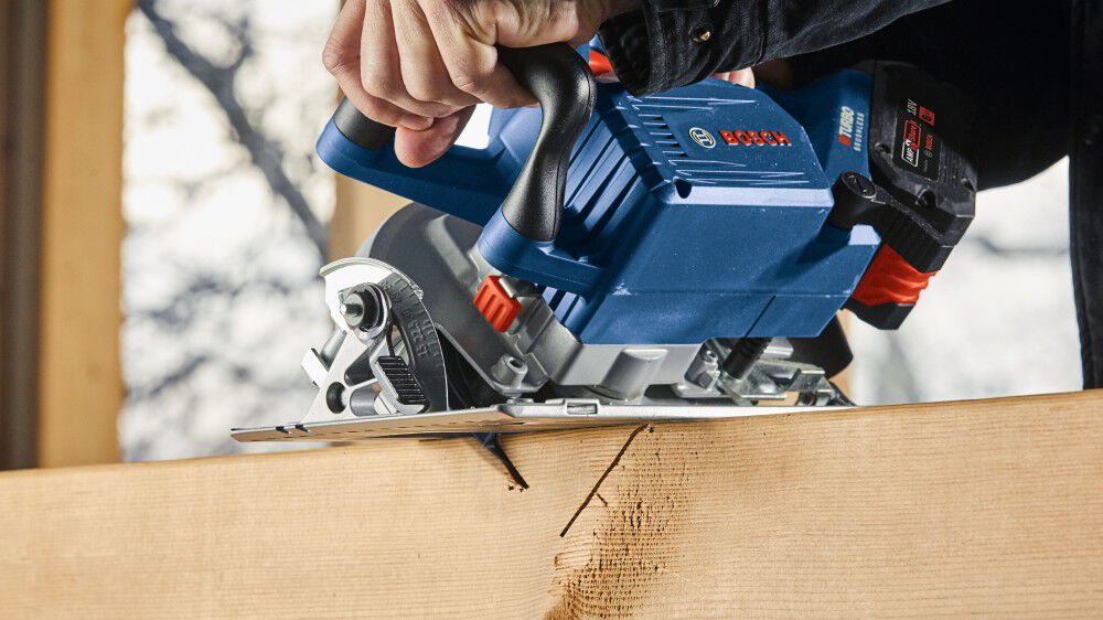 Bosch PROFACTOR 18V Strong Arm 7-1/4 Inch Circular Saw Kit Reconditioned, large image number 9
