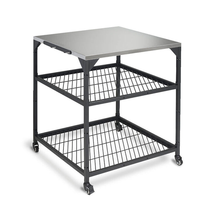 Ooni 31 Inch x 31 Inch x 35 Inch Powder Coated Large Modular Table