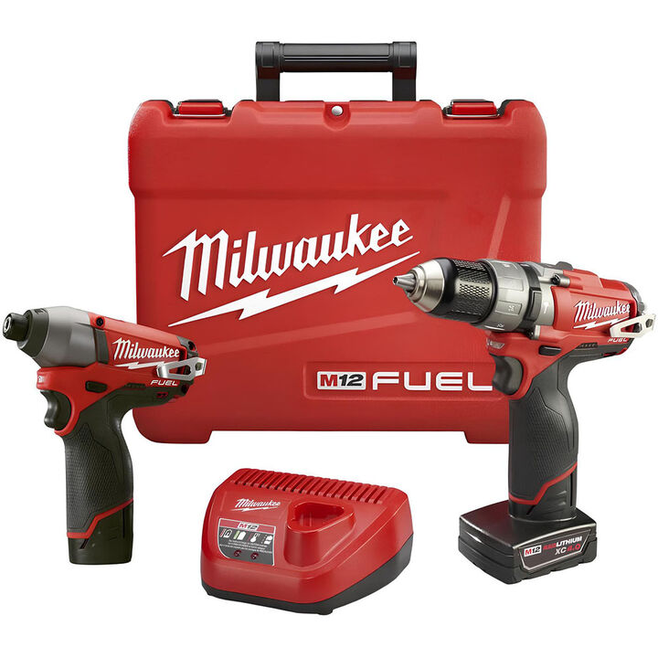 Milwaukee M12 FUEL Hammer Drill/Impact Kit Reconditioned