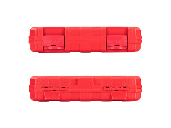 Tekton 1/4 Inch 6 Point Socket and Ratchet Set Case, 34 Pieces (4-15 mm), large image number 2