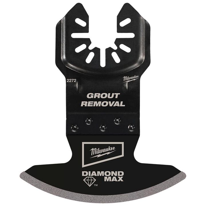Milwaukee OPEN-LOK DIAMOND MAX Diamond Grit Grout Removal Multi-Tool Blade 5pk