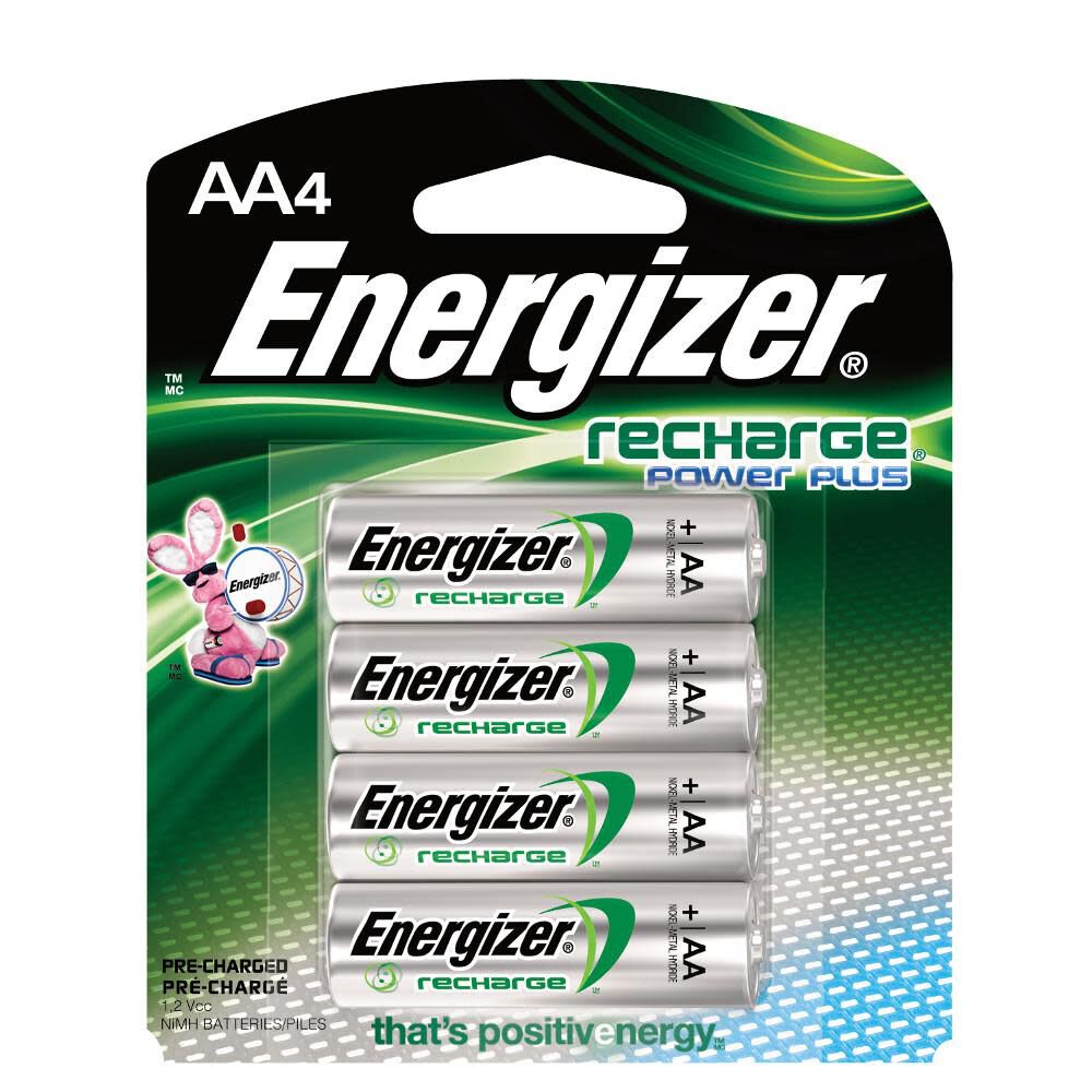 Energizer 4-Pack AA Rechargeable Rechargeable Batteries 4-Pack AA Rechargeable Rechargeable Batteries, large image number 1