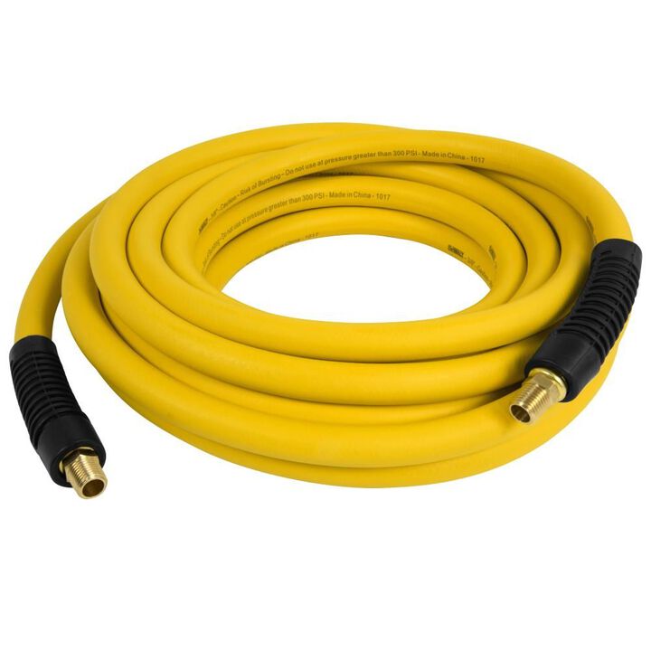 DEWALT 3/8 in. x 25 ft. Premium Rubber Air Hose