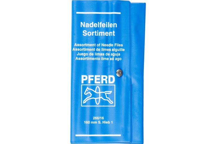 Pferd Needle File Set 6-1/4 Inch Cut 0 12 Pieces
