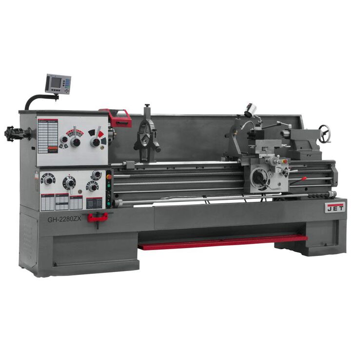 JET GH-26120ZH with Newall DP700 DRO Metalworking Lathe