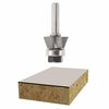 Bosch 22 Degree x 3/8 Inch Carbide Tipped 3-Flute Bevel Trim Assembly Bit, small image number 1