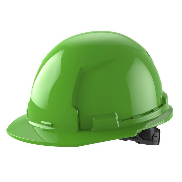 Milwaukee Green Front Brim Hard Hat with 6pt Ratcheting Suspension Type 1 Class E, large image number 0